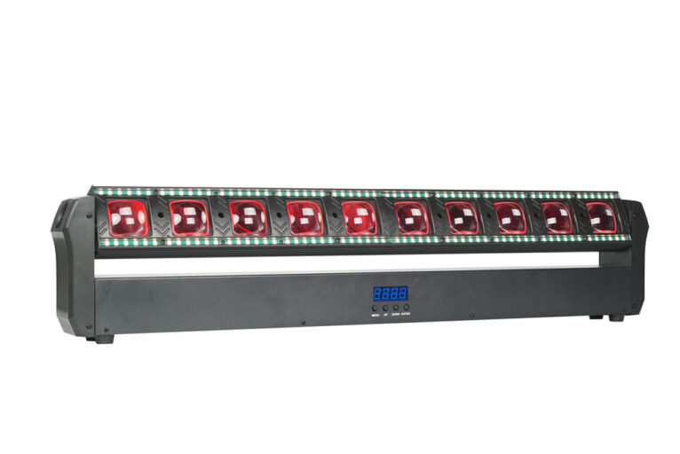 SHADOW LMB180 – מניפת לד מובינג 10X40W עם מסגרת לד