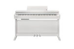 Kurzweil M215 לבן, פסנתר חשמלי נייח עם כיסא