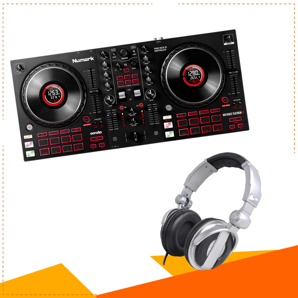 Mixtrack-Pro-FX-DJ-21.jpg Numark Mixtrack Bundle 1 – ערכת DJ מלאה