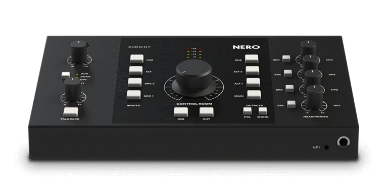 Audient NERO, בקר מוניטורים שולחני