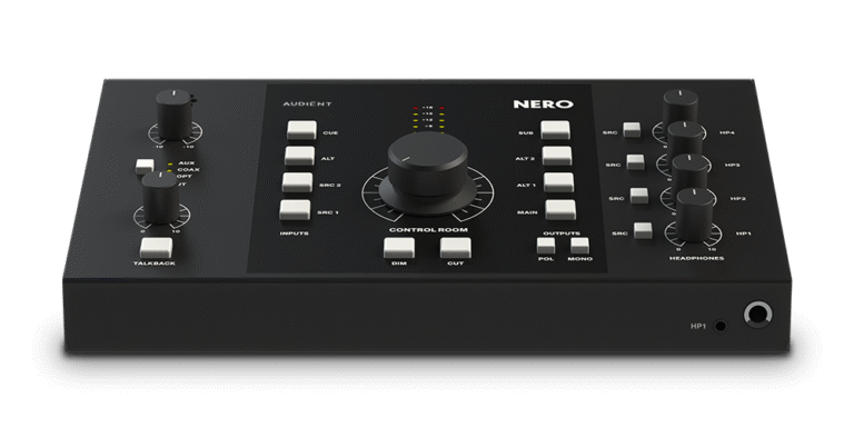 Audient NERO, בקר מוניטורים שולחני