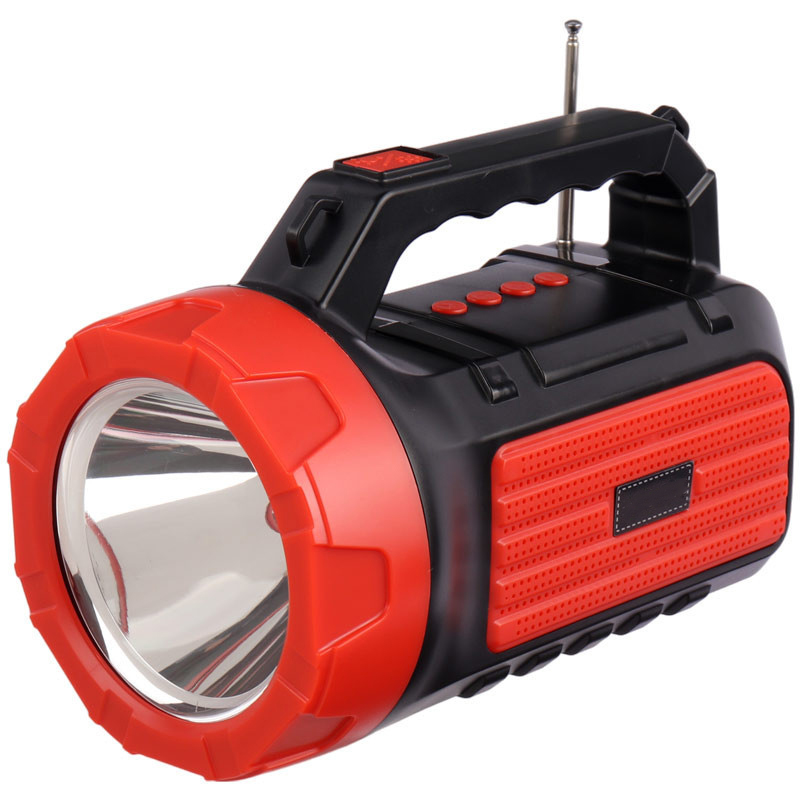 NY-430420RED.jpg פנס+רמקול אדום – דגם TG4951