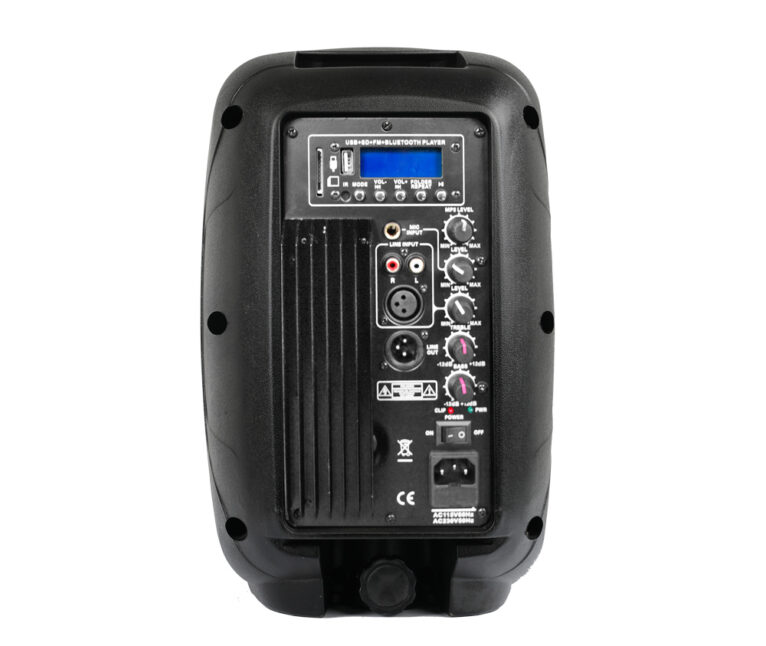 Polman PE-08A, רמקול מוגבר 8 אינץ' 180W עם בלוטות'