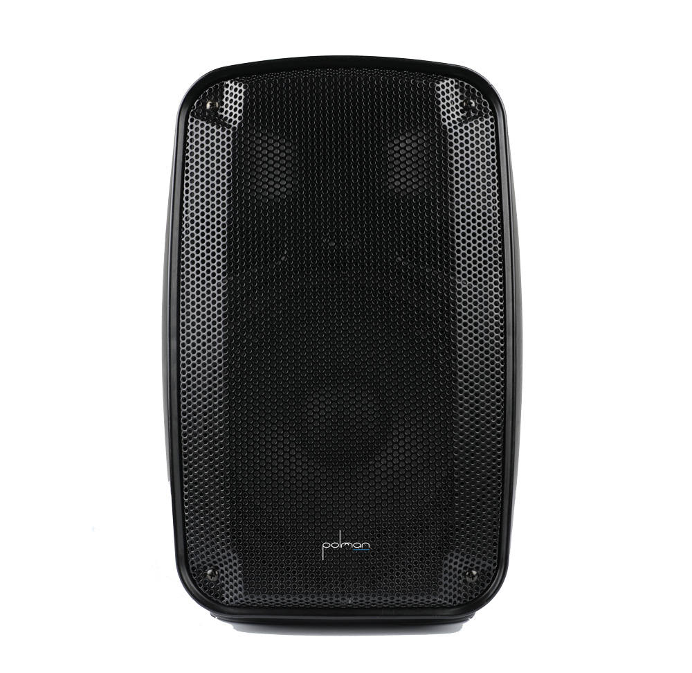 POLMAN-PE08A-FRONT-5.jpg Polman PE-08A, רמקול מוגבר 8 אינץ' 180W עם בלוטות'