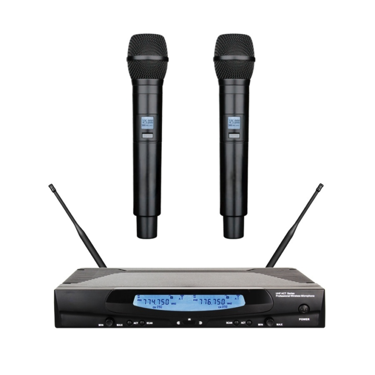 QL Milano PREMIUM-8062, זוג מיקרופונים אלחוטיים במזוודה