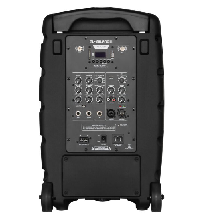 QL Milano QL1000 – מערכת הגברה ניידת 700W עם כיוון טונציה