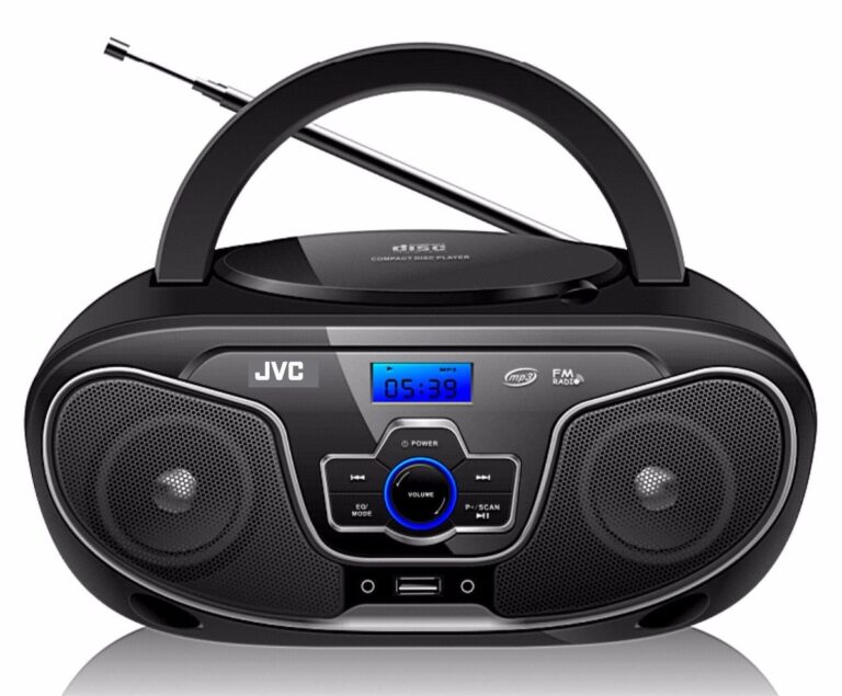 רדיו דיסק -בלוטוס שחור JVC RD-N327