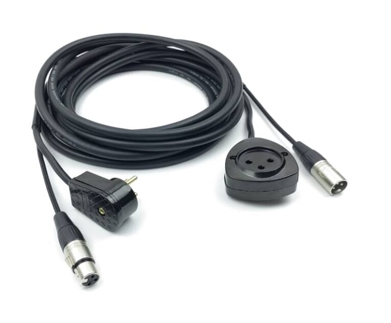 ABC Cables – כבל XLR משולב חשמל 10 מ'
