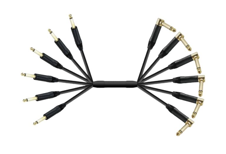 ABC Cables, מולטי כבל 6 ערוצים PL זוויתי, 6 מ'