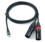 ABC Cables – כבל USB-C ל-XLR באורך 2 מ'