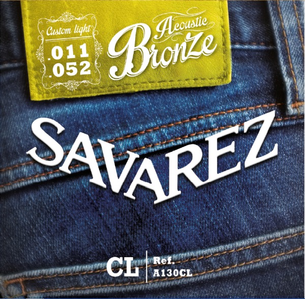 a130cl.jpg Savarez Acoustic Bronze 11-52, מיתרים לגיטרה אקוסטית
