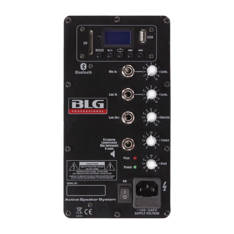 BLG Audio BP13-08A8, מודול מגבר חלופי לרמקול