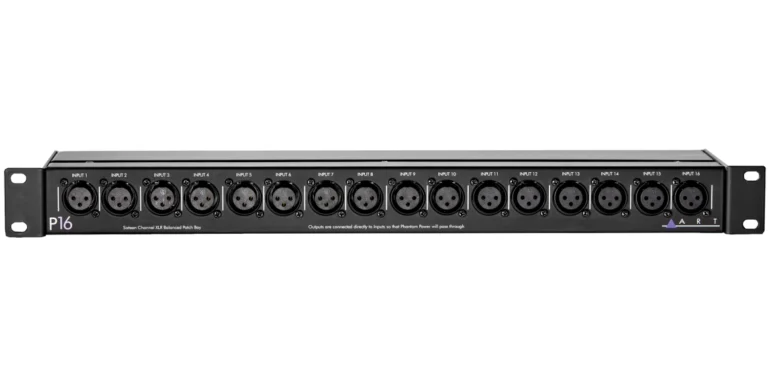ART Pro Audio P16, פאץ' פאנל 16 ערוצים מאוזנים