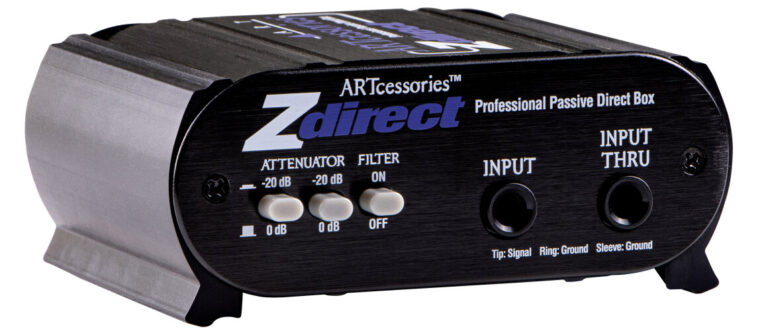 ART Pro Audio ZDirect, די-בוקס פאסיבי