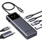 תחנת עגינה UGREEN UNO USB-C 6 ב-1 עם יציאת HDMI