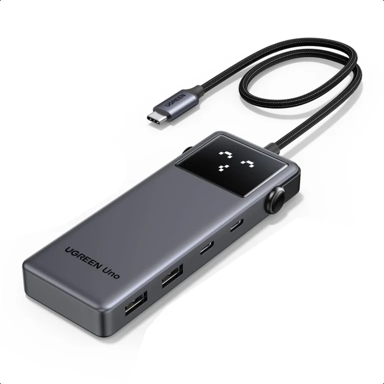 תחנת עגינה UGREEN UNO USB-C 6 ב-1 עם יציאת HDMI