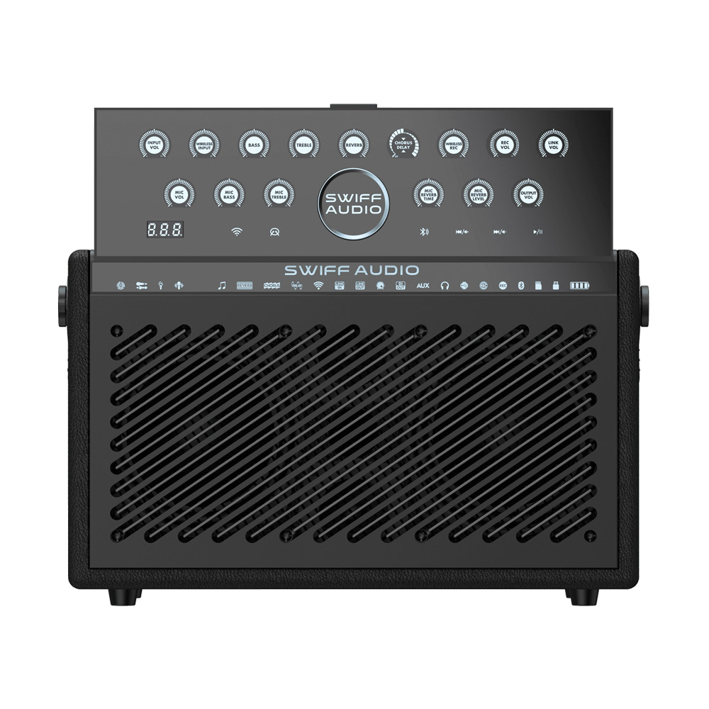 מגבר-גיטרה-נייד-חכם-Swiff-Audio-S100-1.jpg SWIFF Audio S100, מגבר גיטרה נייד רב-שימושי
