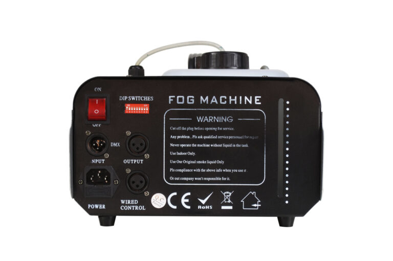 SHADOW LAD178, מכונת עשן 1200W עם תאורה, DMX ושלט