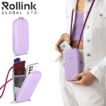 נרתיק טלפון קשיח Rollink XL עם רצועת צד, תמונה 3