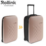 מזוודה מתקפלת Rollink FLEX VEGA לעלייה למטוס 21 אינץ׳, תמונה 4