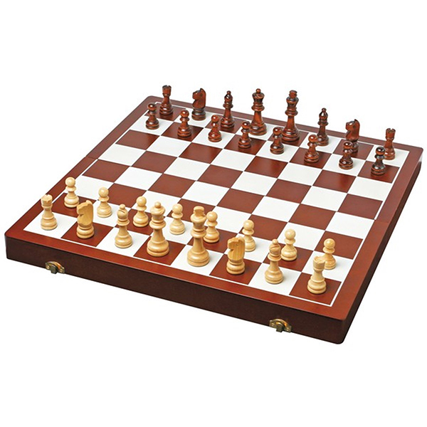 5132.jpg שחמט עץ שולחני מהודר 45 ס״מ, תמונה 1