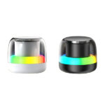 רמקול בלוטוס כדורי עם תאורת RGB
