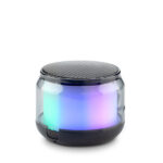 רמקול בלוטוס עגול 3W עם תאורת RGB