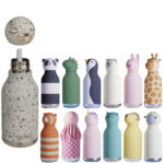 ASOBU BESTIE בקבוק תרמי 460 מ״ל עם קש