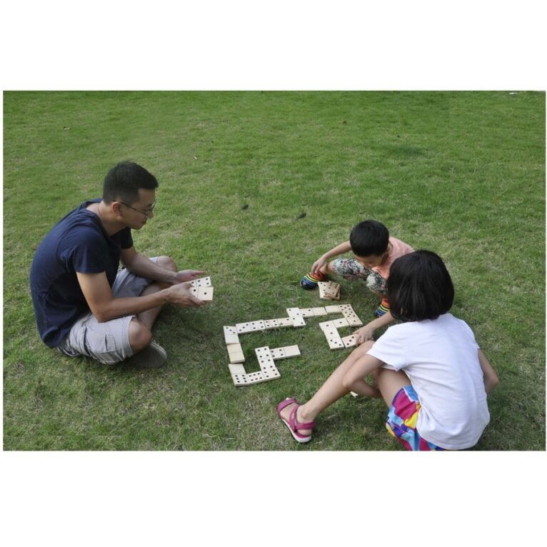 ⁦דומינו ענק מעץ לגינה⁩, תמונה ⁦3⁩