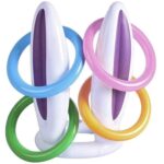 משחק טבעות מתנפח בעיצוב אוזני ארנב, תמונה 2