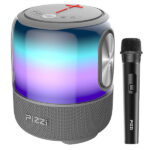 רמקול PiZZi Thunder Bass 60W עם מיקרופון אלחוטי