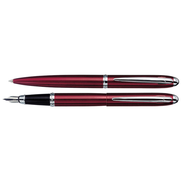 Xp125bf.jpg עט X-Pen קלאסיק אדום עם קליפס כרום, תמונה 1