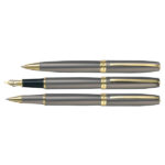 עט X-Pen לג׳נד טיטניום עם קליפס זהב