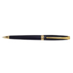 עט X-Pen רגטה שחור עם קליפס זהב