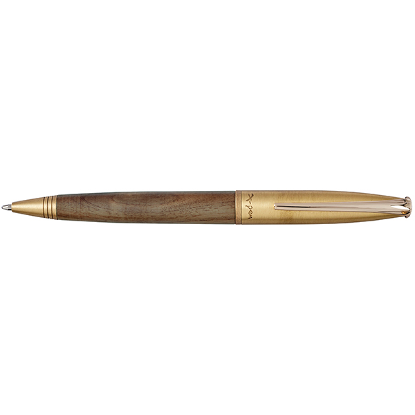 Xp692b.jpg עט X-Pen טימבר עץ עם קליפס זהב, תמונה 1