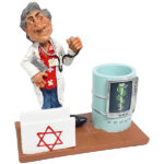 מעמד שולחני רופא לעטים ולכרטיסי ביקור