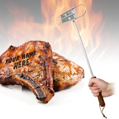 bbq4.jpg חותמת צריבה לבשר עם אותיות להרכבה, תמונה 1