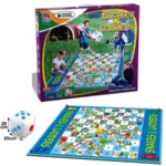 סולמות ונחשים ענק 160x180 עם קובייה מתנפחת