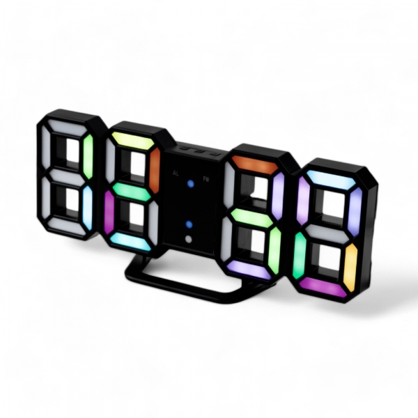 שעון מעורר שולחני RGB מחליף צבעים "אלברוס"