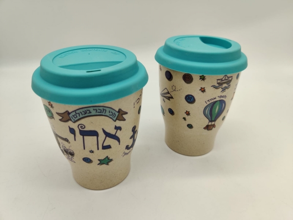 כוס מלמין עם מכסה סיליקון כוס מלמין עם מכסה סיליקון