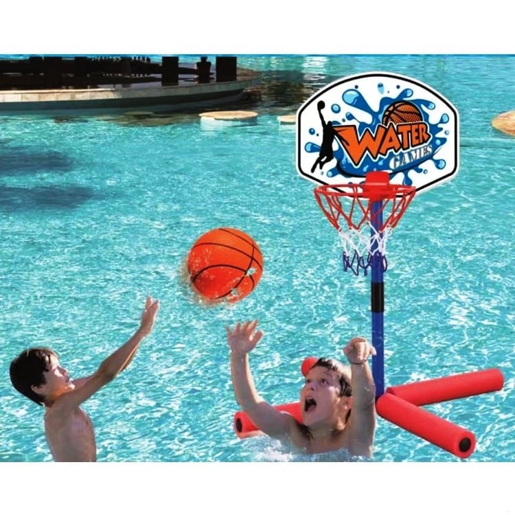 water-basketball7.jpg סל כדורסל צף לבריכה, תמונה 1
