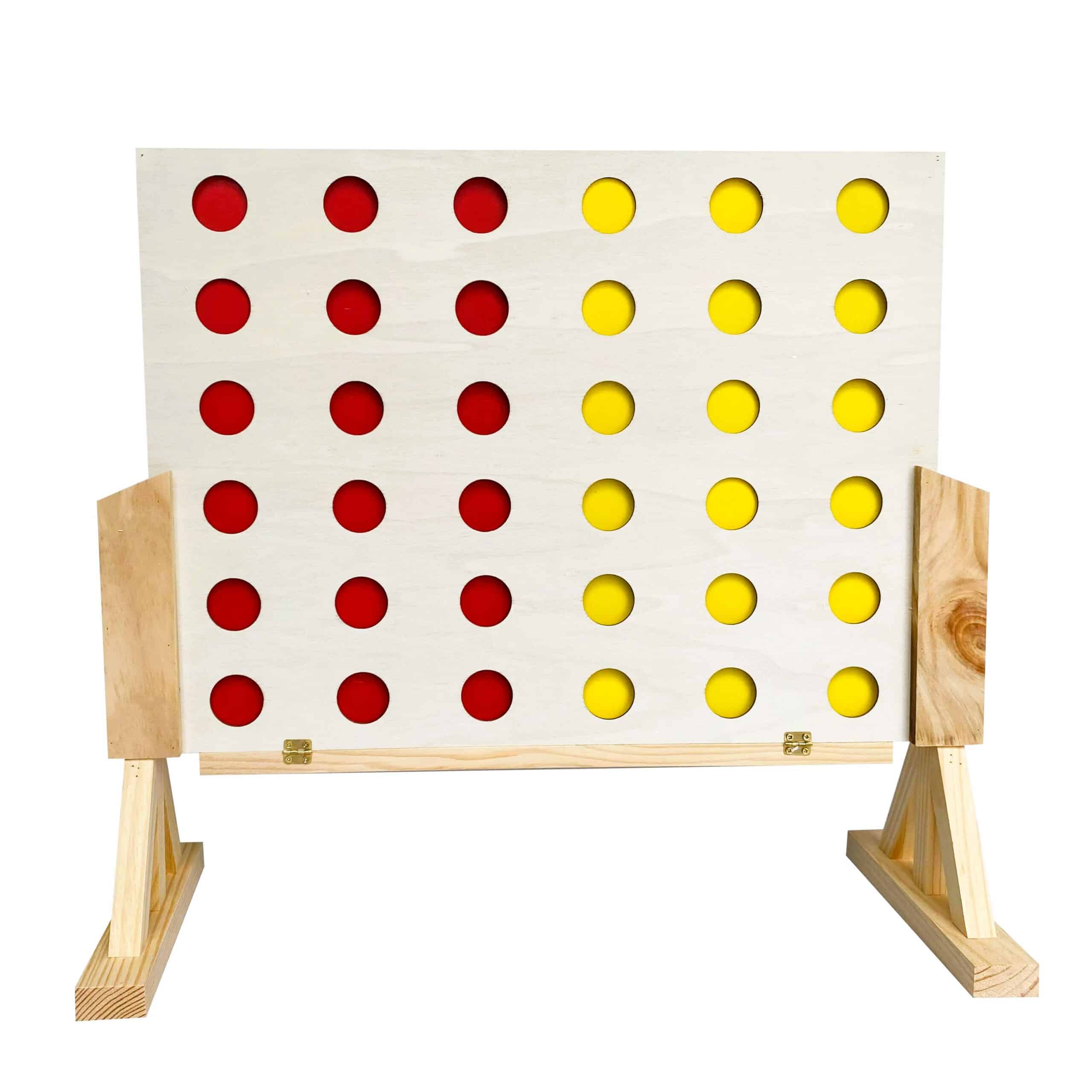 ארבע-בשורה-מעץ3-scaled-1.jpg משחק 4 בשורה גדול מעץ לגינה, תמונה 1