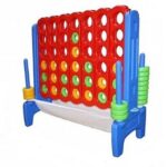 משחק 4 בשורה ענק לחצר, 92x92 ס"מ