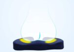 ⁦כרית ישיבה Memory Foam לכיסא ולרכב⁩, תמונה ⁦2⁩
