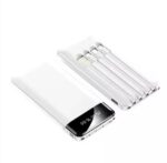 מטען נייד 10,000mAh עם 4 כבלים ומסך, תמונה 2