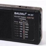 רדיו טרנזיסטור AM/FM קטן על סוללות, תמונה 2