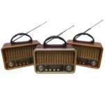 רדיו רטרו בלוטות' נטען, 19.7x14.5 ס"מ, תמונה 2